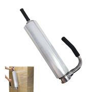Dispenser per film estensibile, supporto per avvolgimento industriale, dispenser resistente regolabile con manico esteso per rotolo termoretraibile