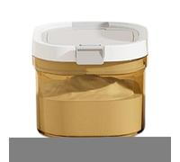 Dispenser per formule da viaggio, dispenser portatile sigillato, impilabile, ermetico, con paletta, contenitore per alimenti per casa, viaggi, asilo , cucina, frigorifero