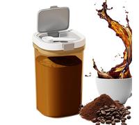 Dispenser per formule da viaggio, scatola portatile per la conservazione del lattein polvere - Supporto ermetico impilabile con scatola di riserva per il frigorifero della scuola materna, alimentazio