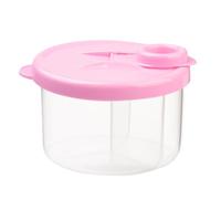 Dispenser per formule, organizer per l'alimentazione dei bambini, 300 ml, scatola da viaggio con 3 scomparti per ospedale, viaggi all'aperto, asilo, allattamento al seno, campeggio