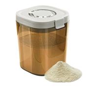 Dispenser per formule per bambini, contenitore per polvere con cucchiaio, dispenser a tenuta stagna con cucchiaio per campeggio, casa, cucina