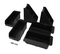 Dispenser per il deposito di copri-tazza per caffè, portatutto per copri-tazza da caffè a grande capacità con base robusta, organizzatore in plastica di grado alimentare spessa e a (4 scomparti)