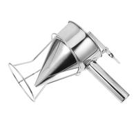 Dispenser per Impasto per Pancake 1200ml in Acciaio Inox | Foro da 8mm, Manico Staccabile e Supporto, Flusso Preciso per Cucina