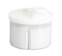 Dispenser per latte in polvere, contenitore per latte in polvere - Snack da viaggio per conservazione degli alimenti ruotabile,Contenitore per snack da viaggio per la conservazione degli alimenti a 4