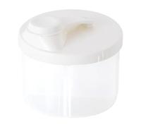 Dispenser per latte in polvere, dispenser rotativo per latte in polvere, scatola portatile girevole per riso e spaghetti | 4 scomparti per snack, contenitore da viaggio per casa, cucina, ristorante