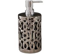 Dispenser per Lozioni, Dispenser Di Sapone Vuoto A Doppio Strato Bottiglia Olio Essenziale Per Gel Doccia In Ceramica Tipo Push Per Lozione Da Bagno, 320 Ml Bagno, Piano di Lavoro