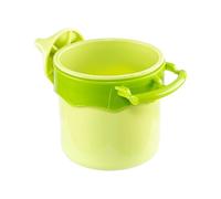 Dispenser Per Mangimi Per Parrocchia - Macchina Per Mangime Parassita Per Gabbia Per Uccelli | Dispenser Di Mangimi Nymphesittich Preciso | Non -Slip Bird FuTerapf | Slip -Proof Taup Con Un Pavimento
