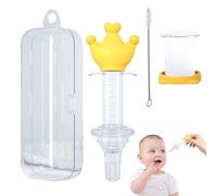 Dispenser per medicinali per bambini, siringa orale e dispenser per bambini, ciuccio per medicinali per neonati, utensili per l'alimentazione di medicinali, succo d'acqua Samuliy