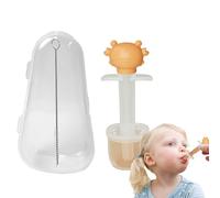 Dispenser per medicinali per ciuccio, dispenser per medicinali liquidi, ciuccio per medicinali per , utensili per l'alimentazione di medicine e succhi d'acqua