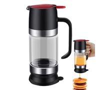 Dispenser per miele - Versatore per sciroppo da 7,08 pollici | Dispenser in - Vasetto per miele con rilascio senza grilletto antigoccia, con chiusura ermetica Design facile da premere per marmel