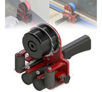 Dispenser per nastro adesivo strutturato con funzione di posizionamento e guida, per finiture del pavimento e applicazione precisa del nastro