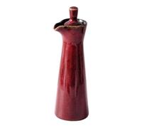 Dispenser per olio - Contenitore per aceto in ceramica giapponese da 120 ml | Shoyu Dispenser con Coperchio, Bottiglia in Ceramica per Olio d'Oliva Aceto Salsa di soia Sciroppo Miele Spezie Cucina Cuc