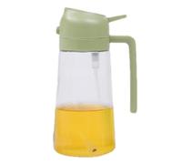 Dispenser per olio da 470 ml, dispenser per olio da cucina, spruzzatore per olio con pennello, bottiglia spray per olio, dispenser per olio da cucina, insalata, barbecue