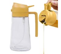 Dispenser per olio da cucina, spruzzatore per olio, contenitore ricaricabile 2 in 1, flacone spray da 470 ml per barbecue, friggere, cuocere, grigliare, condire l'insalata, arrostire, preparare