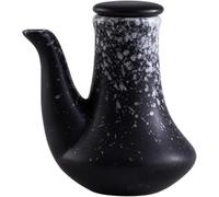Dispenser per Olio da Tavolo in Ceramica, Bottiglia per Aceto E Olio, Contenitore per Aceto E Salsa di Soia, Contenitore per Salsa di Soia O Ampolla per Aceto con Versatore, Dispen, Small, Gray