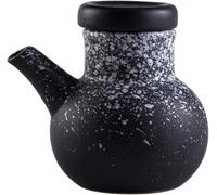 Dispenser per Olio da Tavolo in Ceramica, Bottiglia per Aceto E Olio, Contenitore per Aceto E Salsa di Soia, Contenitore per Salsa di Soia O Ampolla per Aceto con Versatore, Dispen, Big, Gray
