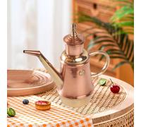 Dispenser per olio in rame da 350 ml, accessorio da cucina, pentola per olio