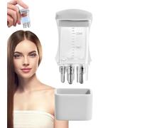Dispenser per olio per capelli - Applicatore per trattamento cuoio capelluto, pettine per olio liquido | Pettine per cuoio capelluto con segni di misurazione, applicatore di olio per la cura dei capel