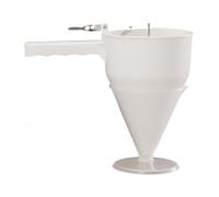 Dispenser per Pancake - 1.2 L Stampo a Imbuto con Base | Versatore per Colazione,per Preparare Dolci, Biscotti, Muffin, Colazione in Casa e Cucina per le Feste