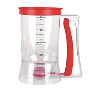 Dispenser per pastella a d'ape, separatore portatile per pancake, 900 ml, erogatore per pastella a prova di perdite, con etichetta di misurazione, macchina per pancake e cupcake, strumento da