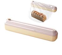 Dispenser per Pellicola Alimentare | Porta Pellicola per Conservazione | Organizzatore Per Carta Alluminio Con Taglierina - per Congelatore, Frigorifero, Armadio a Muro, Cassetto,
