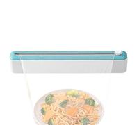 Dispenser per Pellicola con Taglierina a Scorrimento,Ricaricabile per Carta Alluminio | Scatola da Taglio Manuale per Cucina con Dispensazione Rapida per Pellicola, Carta Alluminio e Oleata