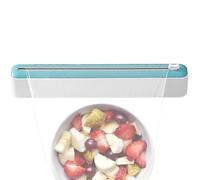 Dispenser Per Pellicola Con Taglierina - Portarotolo Alluminio con Dispenser,Scatola da Taglio Manuale per Cucina con Dispensazione Rapida per Pellicola, Carta Alluminio e Carta Oleata
