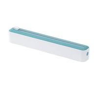 Dispenser Per Pellicola Con Taglierina,Taglia Alluminio Regolabile - Scatola da Taglio Manuale per Cucina con Dispensazione Rapida per Pellicola, Carta Alluminio e Carta Oleata