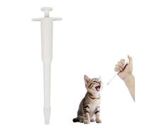 Dispenser per pillole per gatti, con impugnatura laterale, per piccoli animali domestici, gatti, cani, facile da usare per gatti, gattini e cuccioli