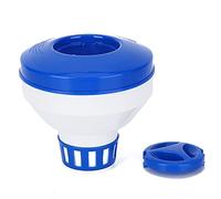 Dispenser per piscina Plastica Durevole Galleggiante Attrezzatura per la pulizia automatica per piscina Spa Accessorio Porta compresse per medicinali Colore come mostrato