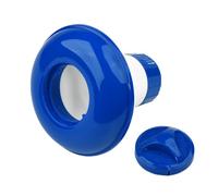 Dispenser per piscine per compresse di bromo da 12,7 cm, tappo di chiusura regolabile, galleggiante riempito in schiuma, resistente per piscine e spa di piccole e grandi dimensioni