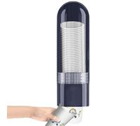 Dispenser Per Portabicchieri - Contenitore Di Ricaricabile, Organizer Trasparente Per Bicchieri Per Bevande | Unità Di Distribuzione Montata Durevole Per La Stazione Di Convenienza Della Sala