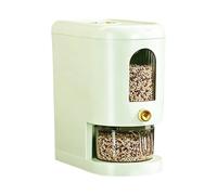 Dispenser per riso | con misurino sigillato a prova di umidità 5 kg | Dispenser ermetico per riso | per piano di lavoro della cucina, frigorifero, armadio, casa, appartamento, farina, miglio,