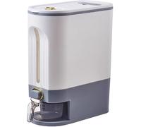Dispenser Per Riso E Cereali Da 10 Kg, Grande Contenitore Per Con Coperchio Misurino, Sigillato A Prova Di Umidità Per(10kg)