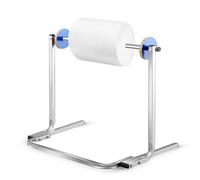 Dispenser per rotoli di pluriball, supporto per rotoli di imballaggio da pavimento, supporto verticale manuale per rotoli di imballaggio, per spedizioni e traslochi(40cm/15.7in)