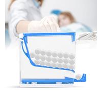 Dispenser Per Rotolo di Cotone Per Dentista Dentale, 4 Colori Dispenser Per Rotolo di Cotone Per Dentista Dentale Dispenser Per Pressa Per Dentista Professionale Clinica Domestica Famiglia(blu)
