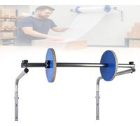 Dispenser Per Rotolo Di Pluriball, Supporto A Parete Per Pluriball. Facile Da Installare, Realizzato In Acciaio Laminato A Freddo Industriale Ispessito Per Imballaggio, Trasloco, Spedizione, 40