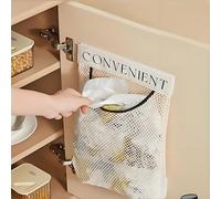 Dispenser per sacchetti della spesa, in plastica, da parete, per casa, cucina, ufficio, sacchetti della spazzatura riutilizzabili