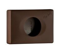 DISPENSER PER SACCHETTI GIENICI INTERCALATI LINEA COLORED SOFT TOUCH MAR PLAST (MARRONE)