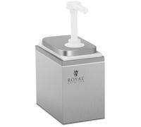 Dispenser per salse - 2 pompe - 2 x 1 L | Royal Catering
