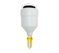 Dispenser per salse, bottiglia da cucina ricaricabile da 3,5 l, contenitore capovolto, a prova di perdite, strumento per il controllo delle porzioni dei pasti con struttura durevole per ristoranti