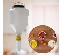 Dispenser per Salse Da 5 Litri per Ketchup E Altri Condimenti, Adatto per Uso