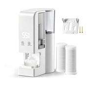 Dispenser per salviette calde per il viso, scaldavivande monouso, macchina automatica per riscaldare salviette compresse, riscaldamento rapido (5 secondi) con 40 salviette, scaldasalviette automatico
