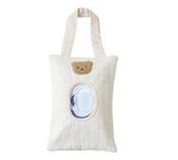 Dispenser per salviette per bambini, contenitore per salviette, custodia portatile da parete con cinghia, organizer per salviettine da viaggio, bagno, casa, cucina, 17 x 25 cm