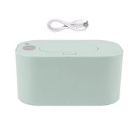 Dispenser per Salviette Umidificate Scaldasalviette - Alimentato Tramite USB, Temperatura Costante, Grande capacità con Display - Scaldasalviette Portatile per Pannolini - per