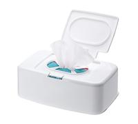 Dispenser per salviettine, scatola sigillata per salviettine umidificate per bambini, per mantenere le salviette fresche e riutilizzabili, per casa e ufficio