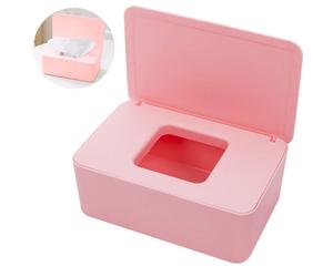 Dispenser per salviettine umidificate per neonati, struttura resistente, design con ricarica facile, ideale per un rapido accesso durante il