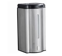 dispenser per sapone Distributore automatico di sapone, for piatti senza contatto da 600 ml, moderno, adatto for bagno, cucina e uso commerciale, argento grande