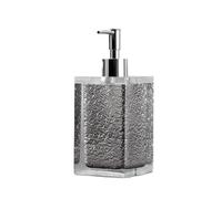 dispenser per sapone, Distributore di sapone, distributore da cucina, con consistenza dell'acqua pompa in plastica argentata elettrolitica liquido in resina lusso