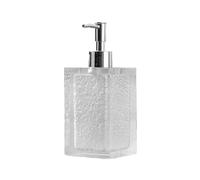dispenser per sapone, Distributore di sapone, distributore da cucina, con consistenza dell'acqua pompa in plastica argentata elettrolitica liquido in resina lusso